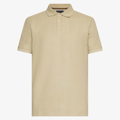 OlauSi Structured Polo - Warm beige