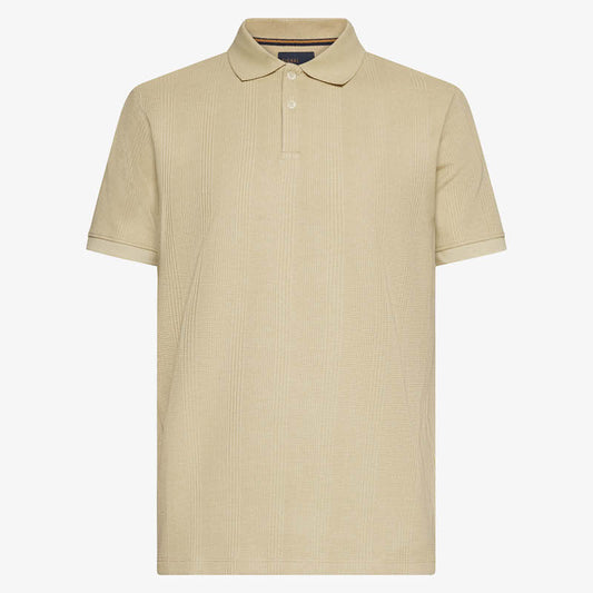 OlauSi Structured Polo - Warm beige