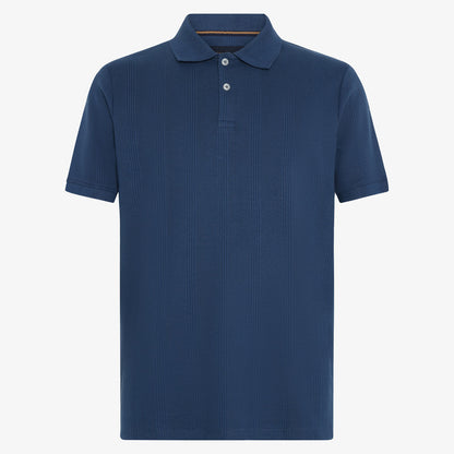 OlauSi Structured Polo - Blue Captain
