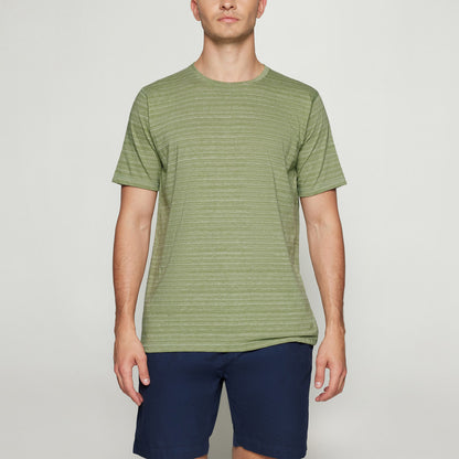 GusSi Space Stripe + - Oil Green