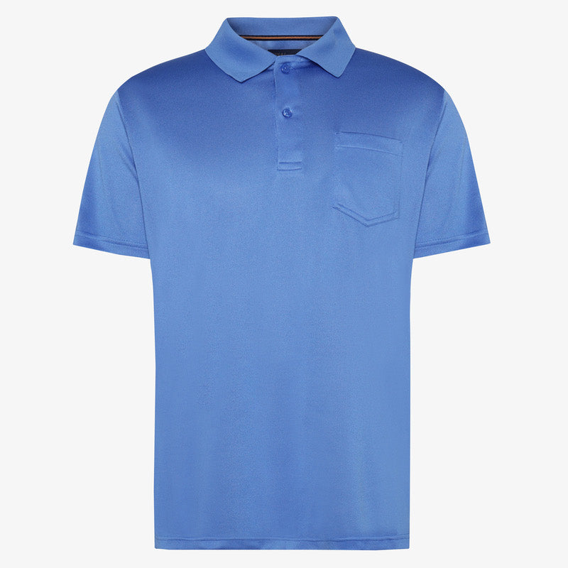 ThomasSI Pocket Tech Polo + - Blue Legacy
