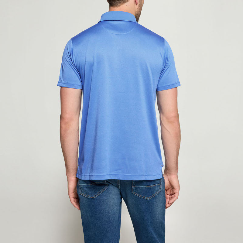 ThomasSI Pocket Tech Polo + - Blue Legacy