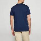 FinnSi Front Print Tee + - Blue Captain