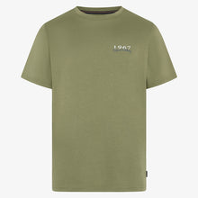 FrodoSi Chest Print Tee + - Oil Green