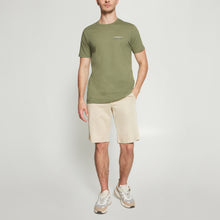 FrodoSi Chest Print Tee + - Oil Green