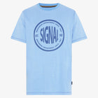 FelixSi Mini Stripe Print Tee+ - Blue Legacy