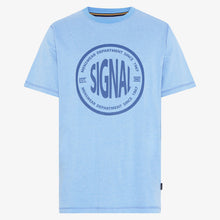 FelixSi Mini Stripe Print Tee+ - Blue Legacy