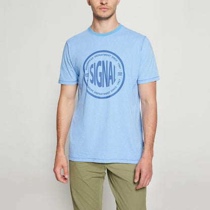FelixSi Mini Stripe Print Tee+ - Blue Legacy