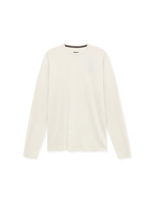 FredSi Waffle Tee LS - Ecru Vapor