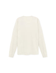 FredSi Waffle Tee LS - Ecru Vapor