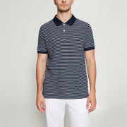 EloSi Heavy Stripe Polo - Deep Marine