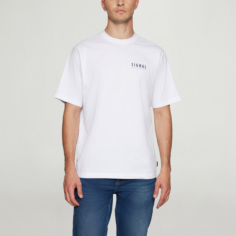 FabSi Backprint Tee - White