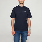FabSi Backprint Tee - Deep Marine