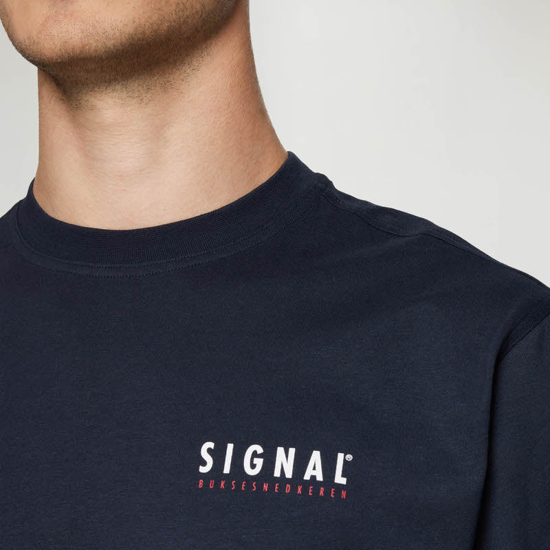 FabSi Backprint Tee - Deep Marine