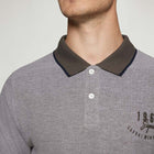 ElvisSi Oxford Polo - Espresso