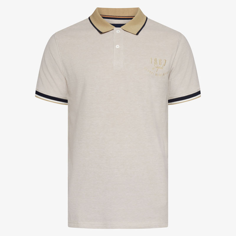 ElvisSi Oxford Polo - Warm beige