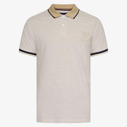 ElvisSi Oxford Polo - Warm beige
