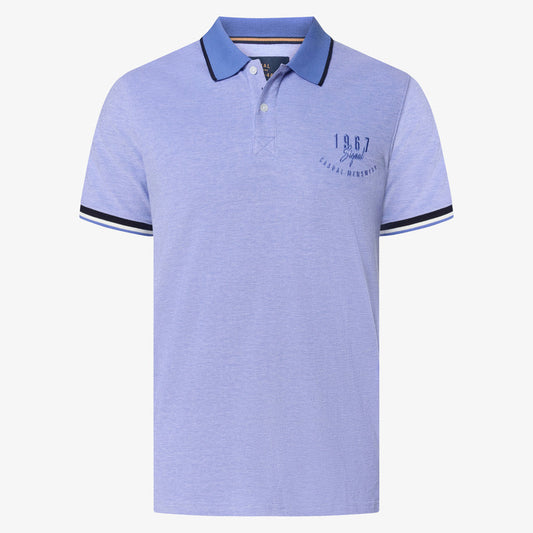 ElvisSi Oxford Polo - Blue Legacy