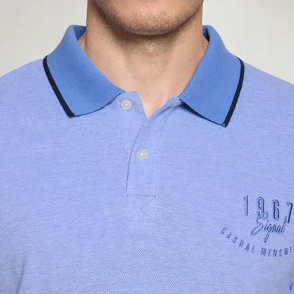ElvisSi Oxford Polo - Blue Legacy