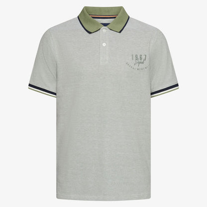 ElvisSi Oxford Polo - Oil Green
