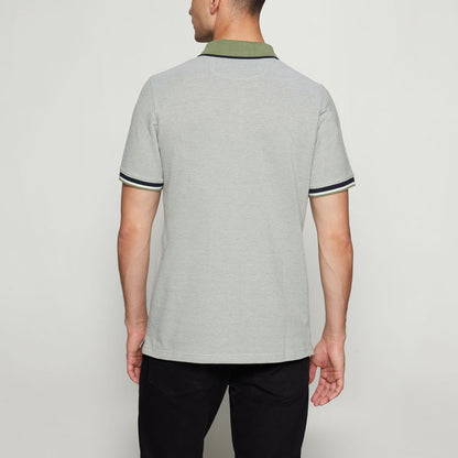 ElvisSi Oxford Polo - Oil Green