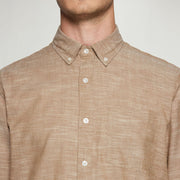GeoSi Slub Solid - Tobacco