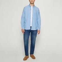 GeoSi Slub Solid - Blue Legacy