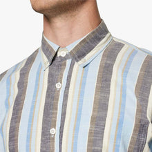 GustavSi Slub Stripe - Blue Captain