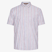 GioSi Slub Stripe - Dusty red