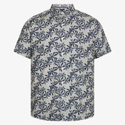 GusSi Linen/cotton Print - Creamy