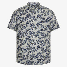 GusSi Linen/cotton Print - Creamy