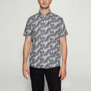 GusSi Linen/cotton Print - Creamy