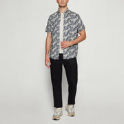 GusSi Linen/cotton Print - Creamy