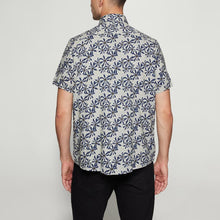 GusSi Linen/cotton Print - Creamy