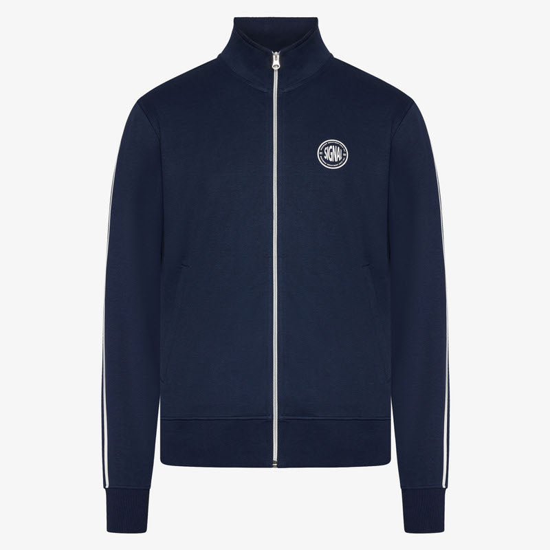 MattsSi Zip Sweat Cardigan - Deep Marine