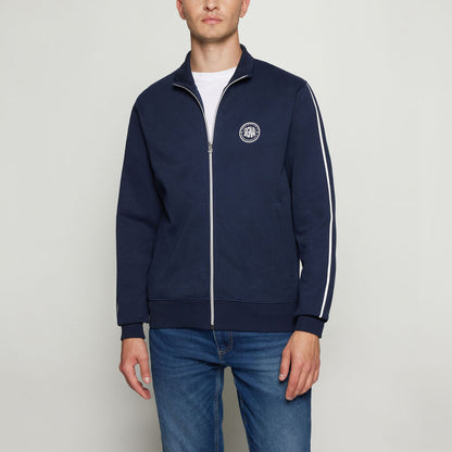 MattsSi Zip Sweat Cardigan - Deep Marine
