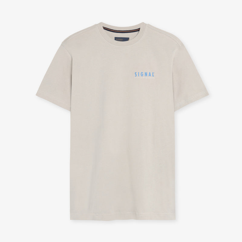 FabSi Backprint Tee - Creamy