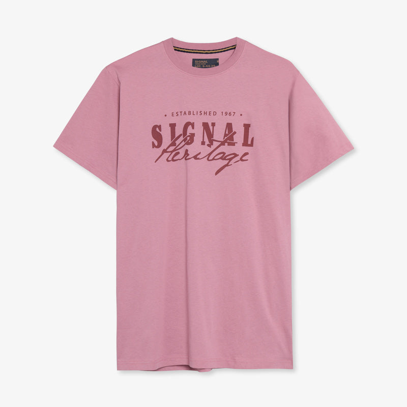 SimonSi Front Print + - Mauve Rose