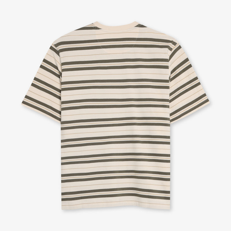 SixtenSi Stripe Tee - Egret Dust