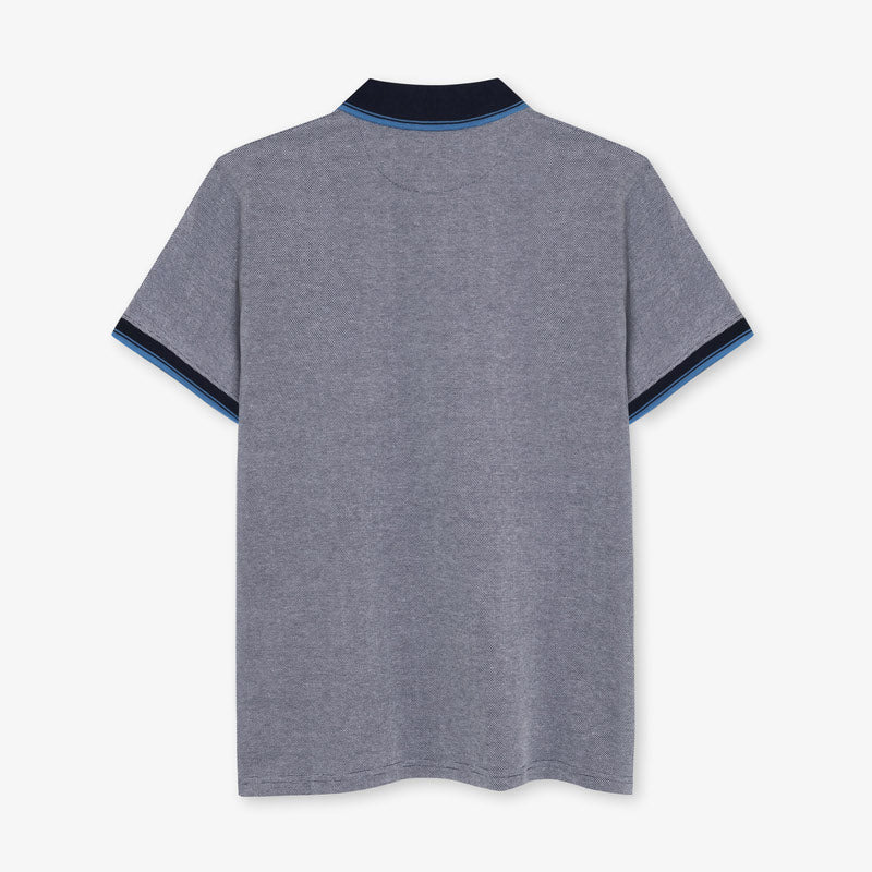 ReneSi Contrast Polo - Deep Marine