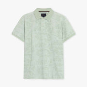 RavenSi Aop Jaquard Polo - Laurel Green