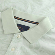 RavenSi Aop Jaquard Polo - Laurel Green
