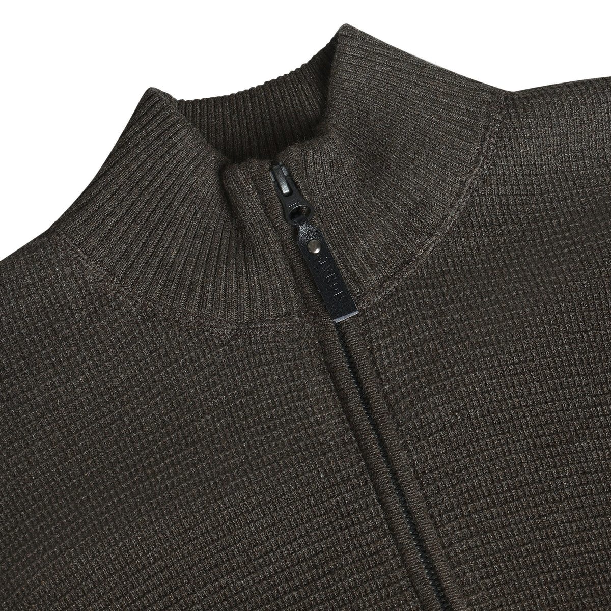 12499 ConnorSi Structure Cardigan + - Brown Coffee