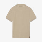 13657 LeonSi Heavy Emb. Polo - Sandy Taste