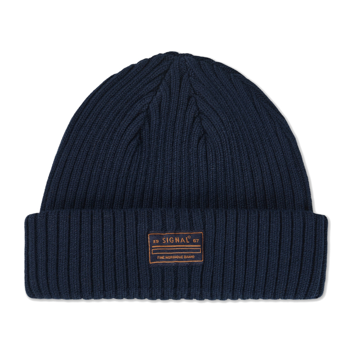 Rib Beanie - Deep Marine