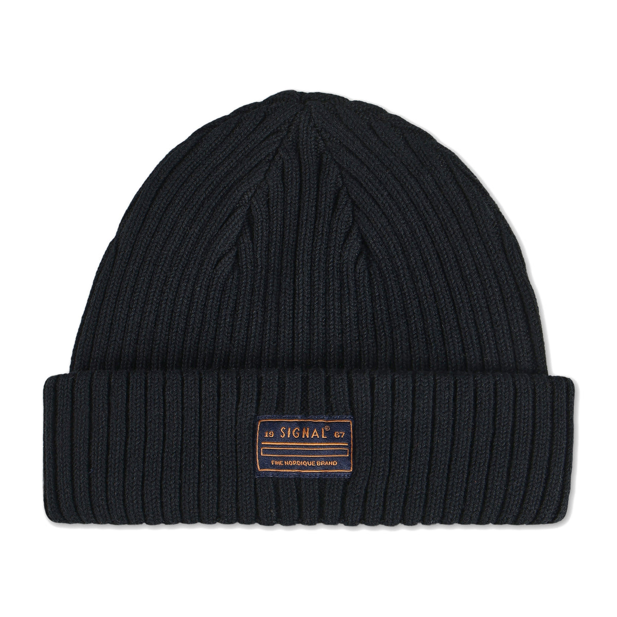 Rib Beanie - Black