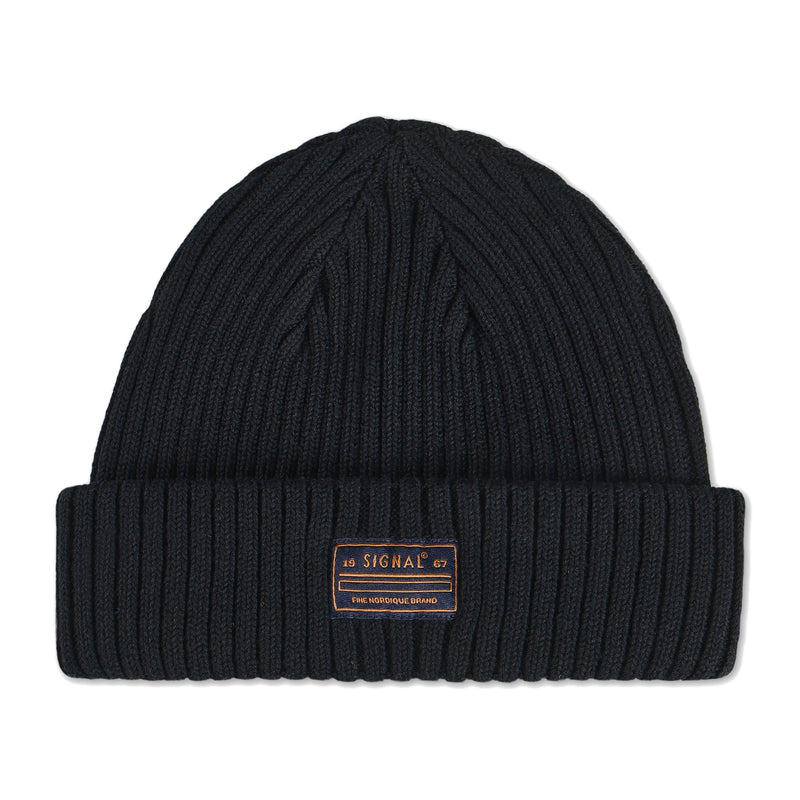 Rib Beanie - Black