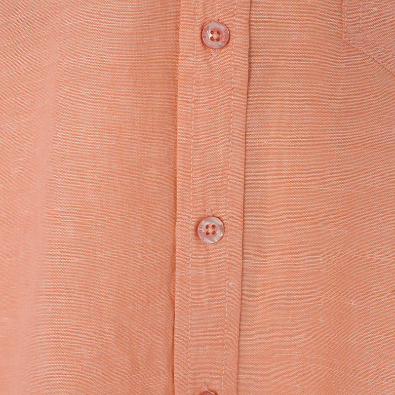 Therkel Linen/Cotton - Faded Coral