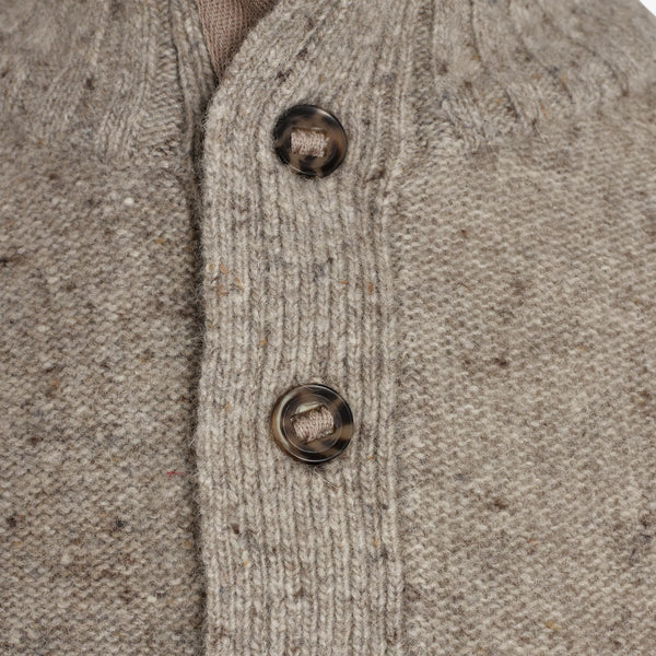 SiAmadeus Donegal Button - Concrete Grey Melange
